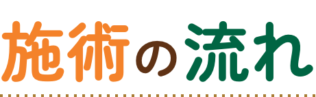 施術の流れ